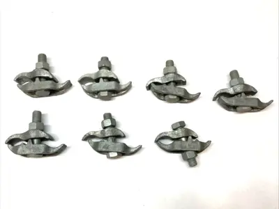 New | in-Stock Steel City Parallel Beam Conduit Clamp Iron 3/4" Pipe Size LOT OF 7 Electrical Fittings Michigan US | Maverick Industrial Sales #1399913