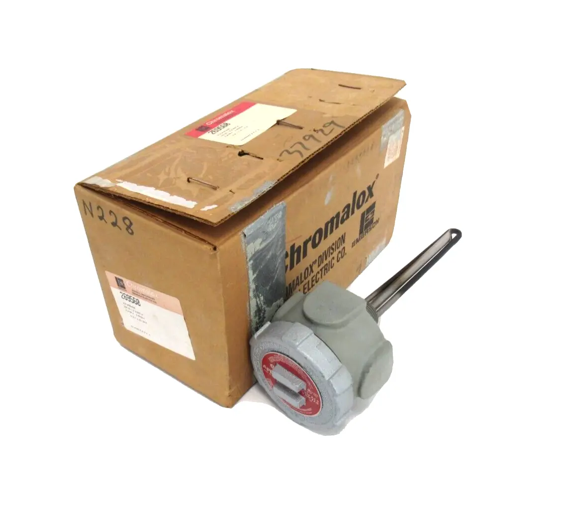 NEW CHROMALOX WCS-120E2 IMMERSION HEATER 120V 100W 269560 WCS120E2 156-117177005