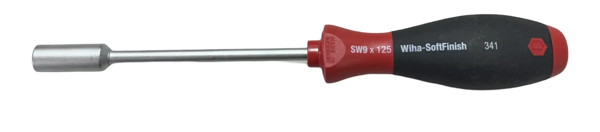 Wiha 9mm x 125mm Nut Driver with SoftFinish Handle 34125