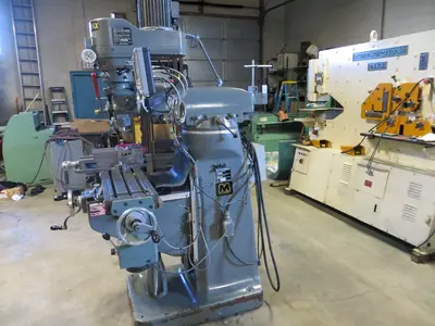 9" x 42" Supermax Vertical Milling Machine w/ Acu-Rite Digital Readout