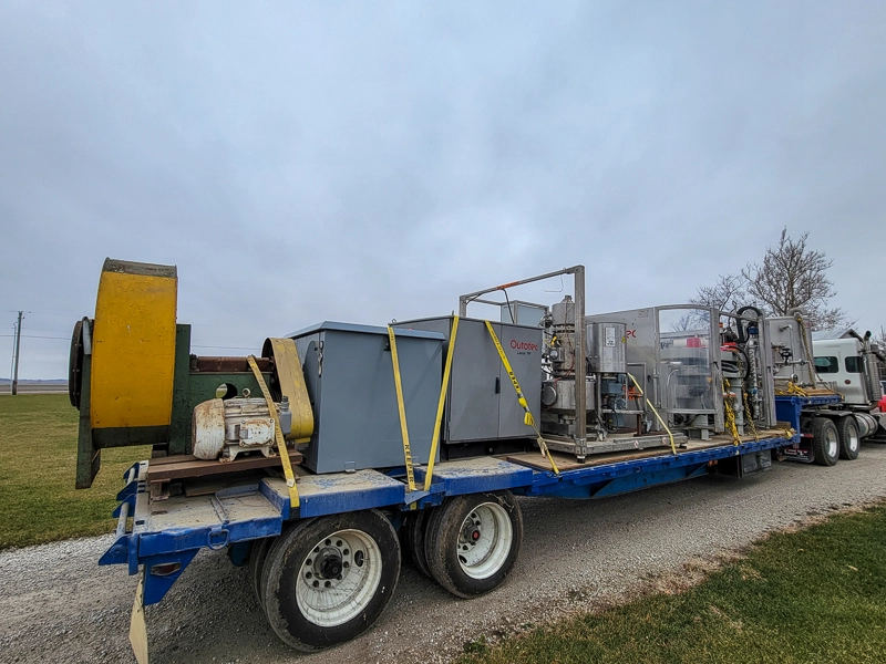 Flatbed Trailer Drop Deck