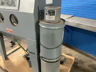 Used TRINCO TOOL CO 48X36/BP Blast Room (Manual Booth) Ohio US | HGR 24 #1419783