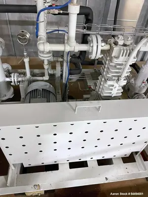 Used Blackmer CO2 Gas Compressor Skid with Glycol Cooling System | CO2 Liquefaction Package