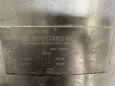 USED 1983 LEE INDUSTRIES 200 D10T
