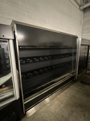 1-0561 Hill Phoenix QTM95S 8’ Self Contained Multi Deck Floral Case Cooler