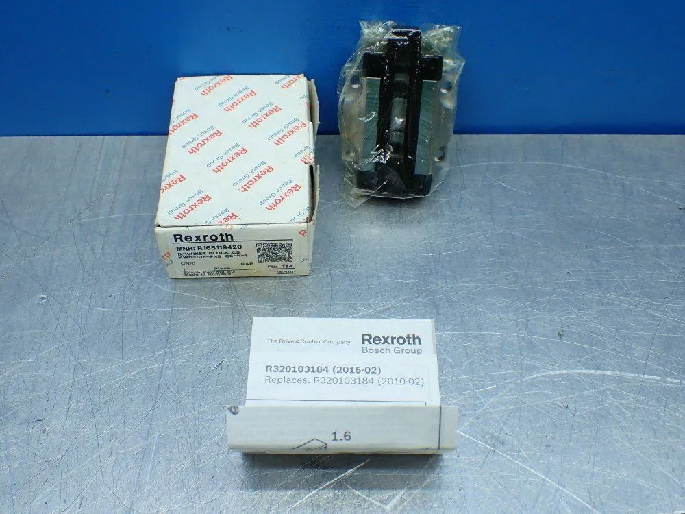 New | in-Stock REXROTH R165119420 Tooling & Accessories (Other) | HGR 24 #750743