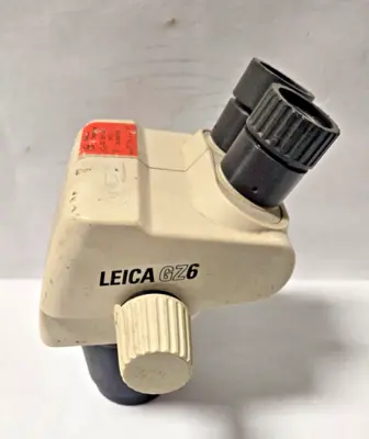 Leica Microscope Head GZ6 Untested for Parts Only