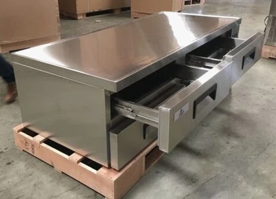 171-0052 72” Self Contained Refrigerated Chef Base