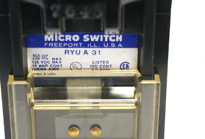 NEW MICRO SWITCH RYUA31-A RELAY RYUA31