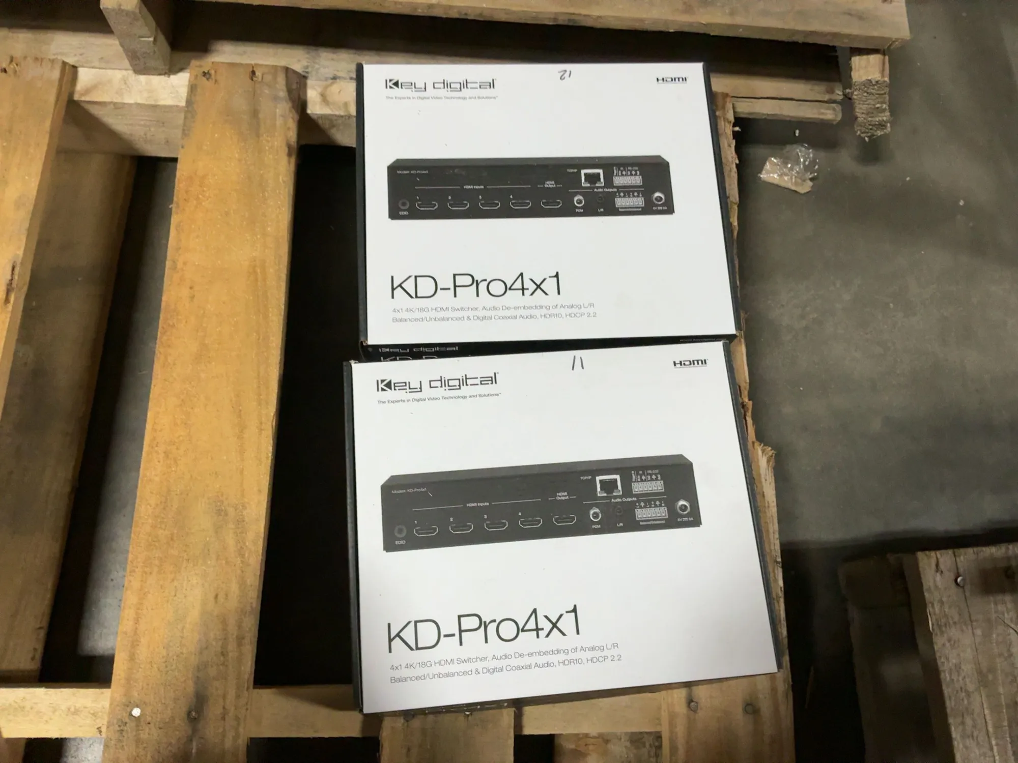 Used KEY DIGITAL KD-PRO4X1 Commercial Audio/Visual Equipment Michigan US | Miedema Asset Management Group #1327582