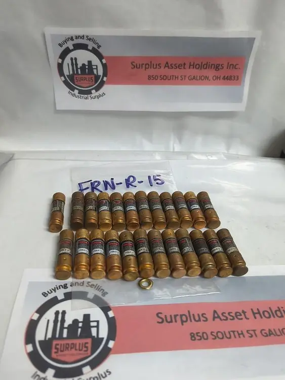 Used COOPER BUSSMANN FRN-R-15 Miscellaneous Equipment (Electrical & Power) | Surplus Asset Holdings #1198263