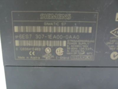 USED SIEMENS 6ES7 307-1EA00-0AA0