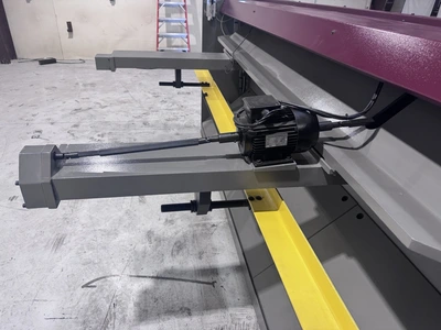 Used 2025 GMC MACHINERY 10X0 GAUGE HEAVY DUTY HYDRAULIC SHEAR (HS-1010E) Power Squaring Shears (Gauge) Illinois US | Revelation Machinery #1413980