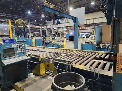 72" OD x 10,000 Lbs. Stamco Banding Line