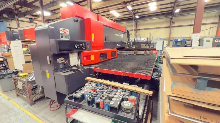 Used AMADA VIPROS KING 368 Turret Punches Texas US | MANUFACTURING SOLUTIONS #301714