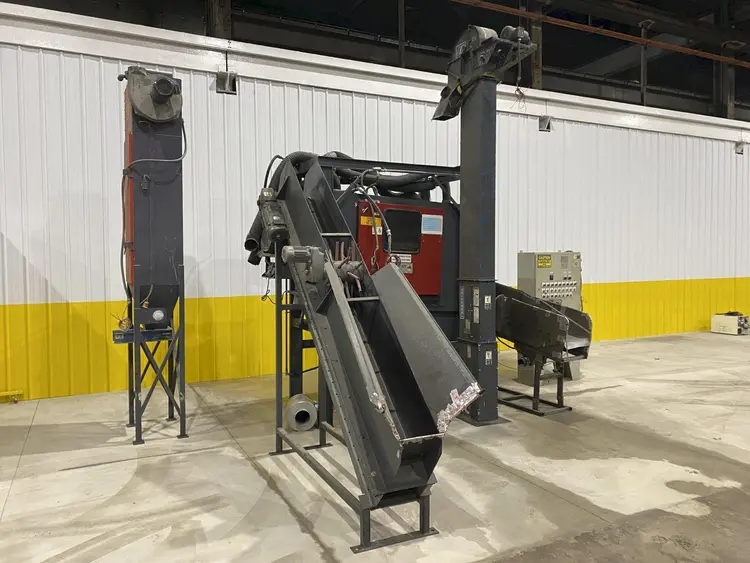 Used ROSLER JDBC-11/2 Blast Cleaning Ohio US | Yoder Brothers machinery 26 #92206