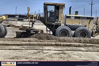 Used 2005 CATERPILLAR 14H Motor Graders California US | Proxy Equipment #1377649