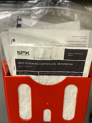 SPX Seital SE 201 HBIX-Q3P2 hermetic juice clarifier skid, 304SS.