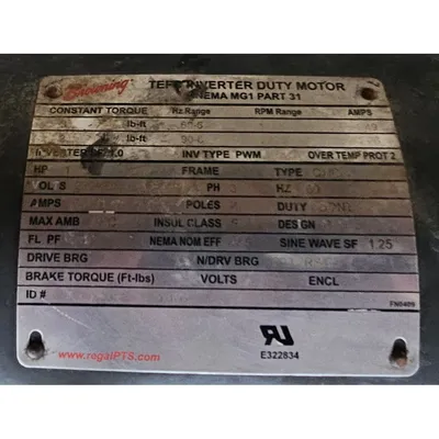 Used 8" x 8" Ancaster Conveying ACS Rotary Airlock Valve