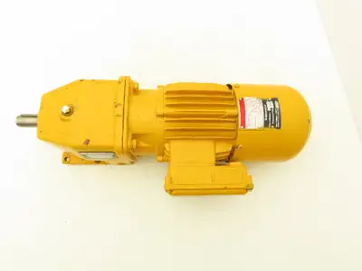 Nord SK02 VL71L/4BRE8WU Inline Gearmotor .25kW 230/460V 3PH 29.6:1 56rpm w/Brake