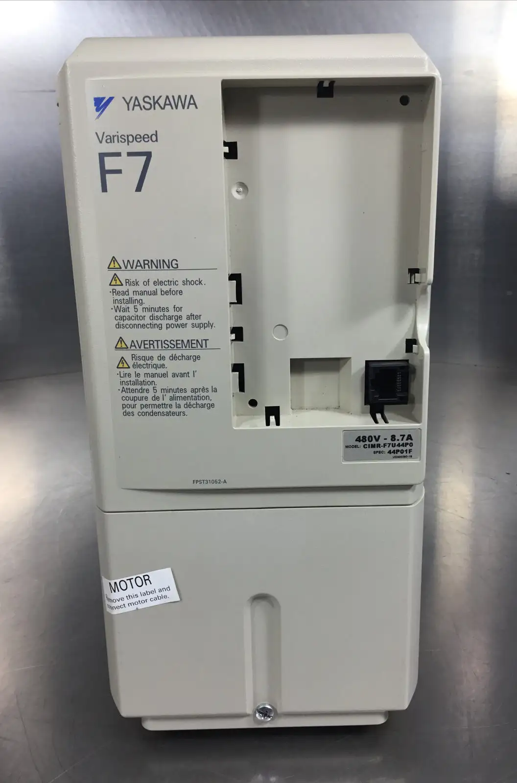 USED Yaskawa CIMR-F7U44P0