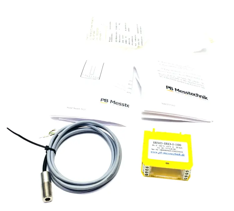 New | in-Stock PB MESSTECHNIK INFRARED TEMPERATURE MODULE W/ SENSOR HEAD Pyrometers Michigan US | Maverick Industrial Sales #1092175