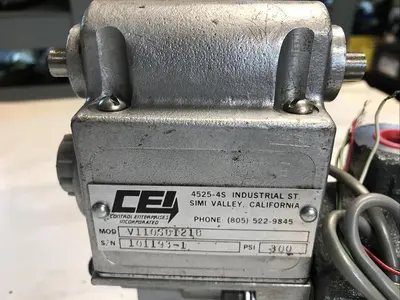 Used CONTROL ENTERPRISES V110SBI21B Pump & Valve Parts | Surplus Asset Holdings #1216339
