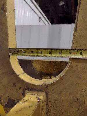 10 TON X 40" WIDE MAZZELLA C-HOOK CRANE COIL LIFTER: STOCK #23568
