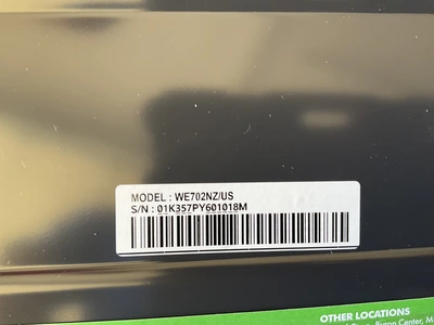 Used SAMSUNG WE702NZ/US Residential Appliances Michigan US | Miedema Asset Management Group #1578846