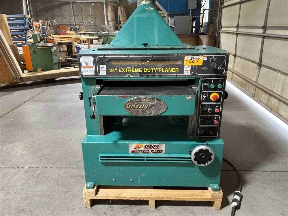 Used 2006 GRIZZLY 24" EXTREME DUTY PLANER Woodworking Planers Colorado US | MachineryMax #1518838