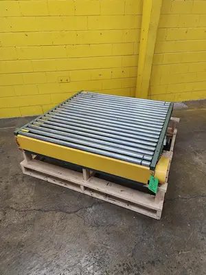 Used HYTROL V-BELT CONVEYOR Roller Conveyors Wisconsin US | Packer City Sales #1316851
