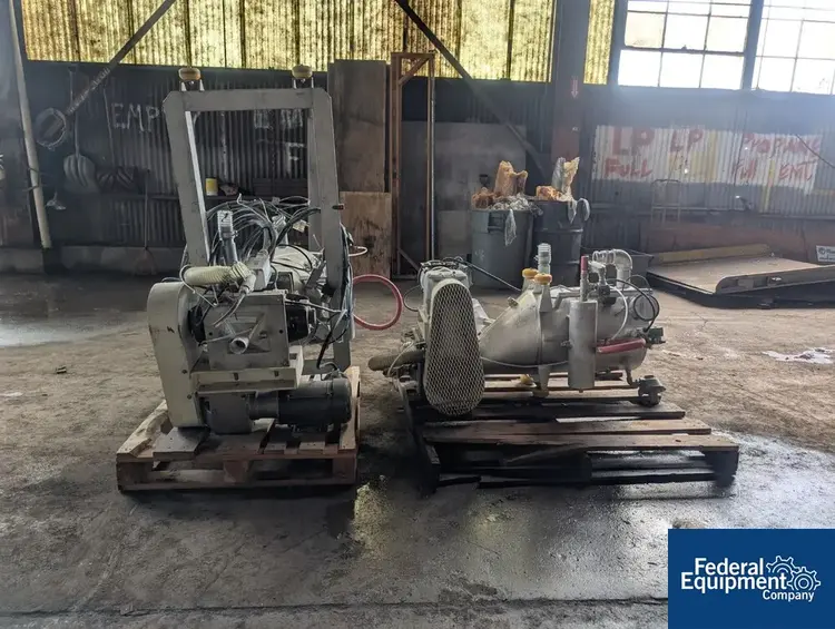 Used ANCASTER (2) Pneumatic Hopper Recivers, S/S Bins Ohio US | Federal Equipment Company #127563