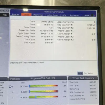 2017 HAAS VF-5/50XT Vertical Machining Centers | Toolquip, Inc. (6)