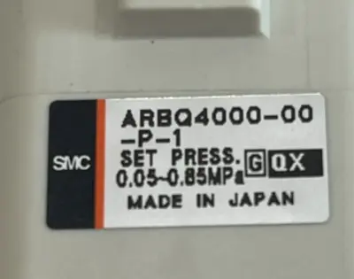 NEW SMC ARBQ4000-00-P-1 INTERFACE REGULATOR ARBQ400000P1