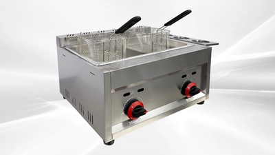 171-0455 7 Gallon Single Countertop Propane Deep Fryer
