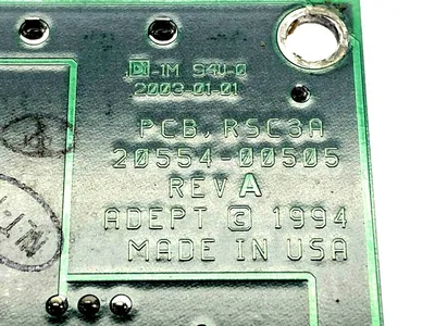 USED ADEPT ROBOT CIRCUIT BOARD