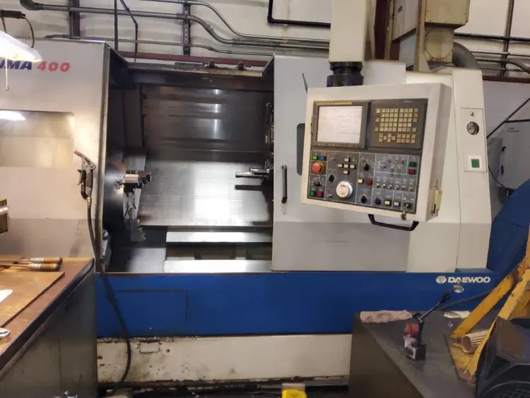 Used 2006 DAEWOO PUMA 400 CNC Lathes Michigan US | iGAM Industrial Marketplace #1445054