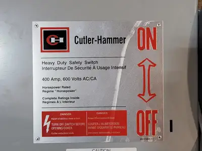 USED CUTLER-HAMMER 1HD365NF
