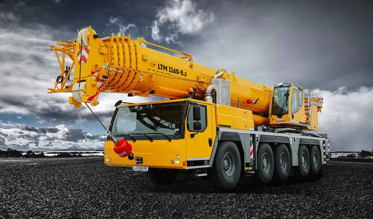Used 2019 LIEBHERR LTM 1160-5.2 Rough Terrain Cranes Texas US | Uriquip #1421183