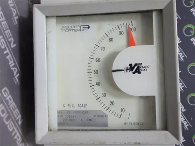 Fisher Porter 10A5003B Vert Arator 500 Flow Meter Used