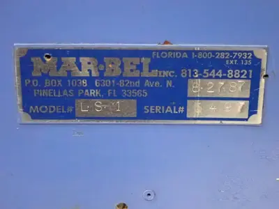 USED 1987 MARBEL INC LS1
