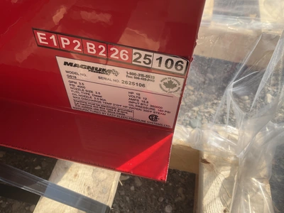 Used MAGNUM 4000 SERIES GOLD Pressure Washers Michigan US | Miedema Asset Management Group #1296333