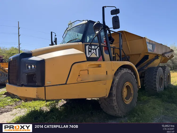 Used 2014 CATERPILLAR 740B Dump trucks Utah US | Proxy Equipment #1388734