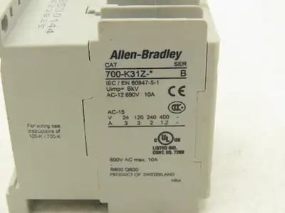 Used ALLEN BRADLEY _UNKNOWN_ Relays & Switches Indiana US | Arrow Industrial #1316885