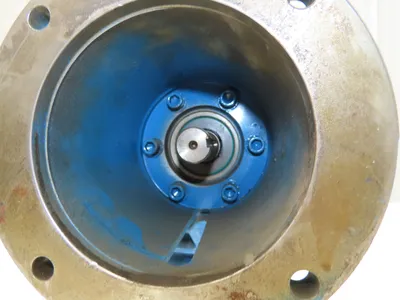 Cone Drive Worm Gearbox 100:1 Reducer 17.5rpm 1.08Hp 1-1/2" Hollow Shaft