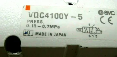 NEW SMC VQC4100Y-5 VALVE PLUG-IN VQC4100Y5