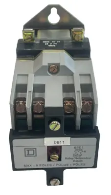 NEW SQUARE D 8501XDO40 V53 CONTROL RELAY SER. A 8501XDO40V53