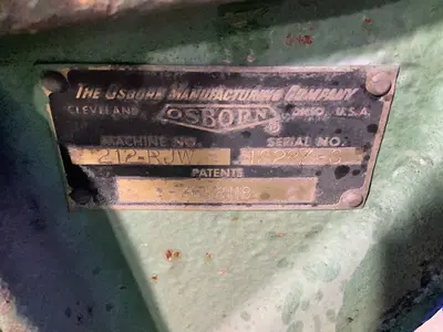 Used OSBORN 212RJW Foundry Molding Machines Ohio US | HGR 24 #1406151