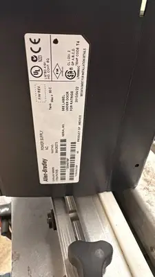 Stainless Steel Automated Conveyor System with Allen-Bradley Controls and Nord Drivesystems Motor