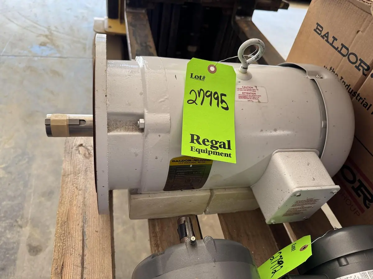 USED BALDOR RELIANCE INDUSTRIAL MOTORS 37G559X87961